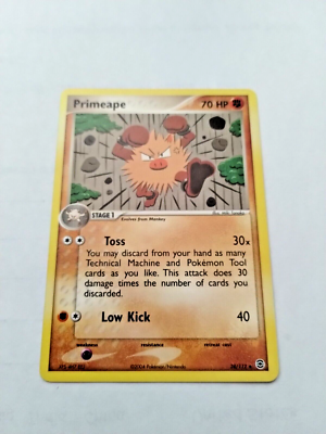 Pokémon TCG Primeape EX FireRed & LeafGreen 28 Regular Rare