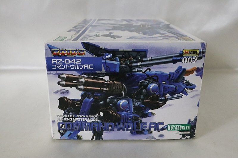 ZOIDS RZ-042 Command Wolf AC HMM 007 Plastic model 1/72 ZOIDS RZ-042 Command Wolf AC HMM 007 Plastic model 1/72