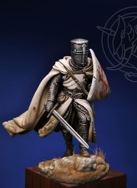 Romeo Models rm75-17 TEMPLAR KNIGHT XIII CENT. 75 mm. Romeo Models rm75-17 TEMPLAR KNIGHT XIII CENT. 75 mm.