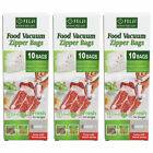 30 Pack Food Vacuum Sealer Bags with Hand Pump Bpa-Free fits Foodsaver Sous Vide