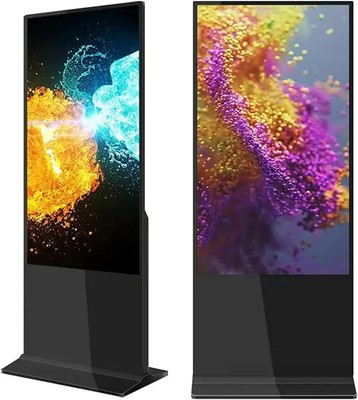 Commercial 65'' Digital Signage Displays 2K Touchscreen Kiosks Advertizing Screen
