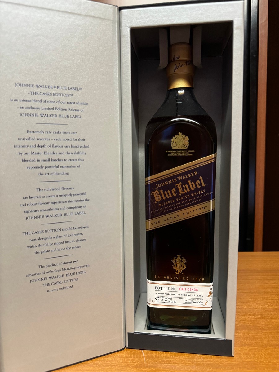 Johnnie Walker Blue Label The Casks Edition Travel Retail