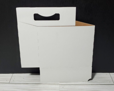 6-Pack Cardboard Beer/Soda Carriers - Holds 12-16oz Bottles, White, Pack Of 24, Made In USA - View #10