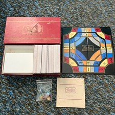 Juego de palabras deflectores vintage, juego de mesa de estrategia, 1985 más de 2000 cartas de rompecabezas