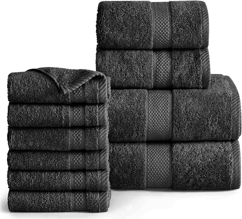 100% Egyptian Cotton Super Soft 600GSM Towels Face Hand XXL Bath Sheet Towel Set - Picture 20 of 36