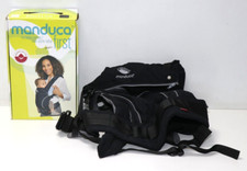 manduca FIRST Marsupio Neonato e Neonato con Estensione Schiena,Phantom Grey