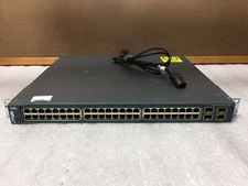 Cisco Catalyst 3560G WS-C3560G-48TS-S v02 48-Port Managed Gigabit Switch TESTED
