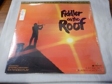 Laserdisc - Fiddler On The Roof Dx Letterbox Dolby - New Sealed, Torn Cello