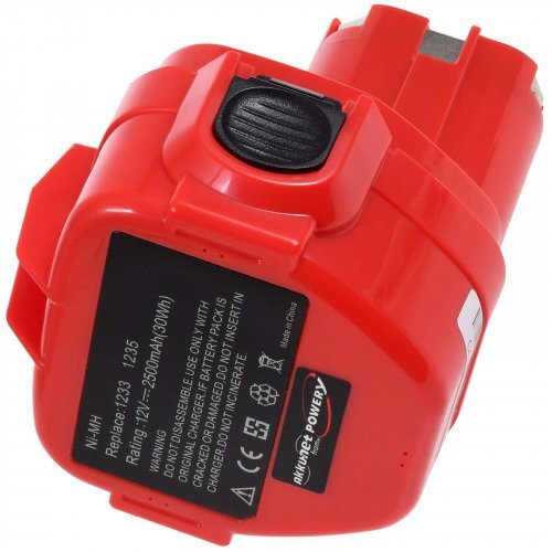 Battery for Makita model /ref. 192698-A 12V 2500mAh/30Wh NiMH