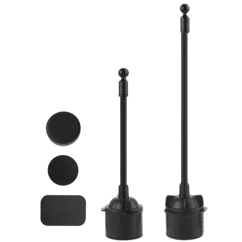 Car Cup Holder Phone Mount Adjustable Gooseneck Stand for 3-7