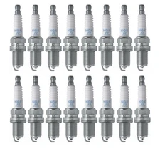 Set of 16 NGK V-POWER Spark Plugs for Mercedes Benz V8 M113 Engines (1998-2007)