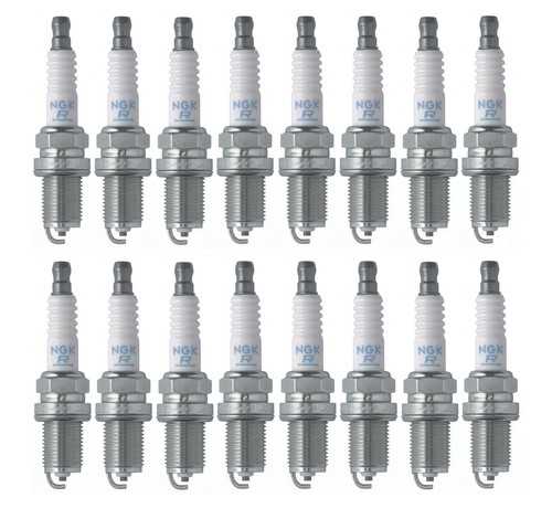 Set of 16 NGK V-POWER Spark Plugs for Mercedes Benz V8 M113 Engines ...