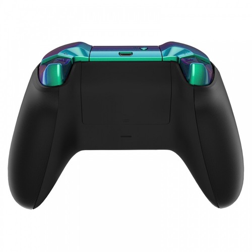 Chameleon Green Purple Full Set Buttons for Xbox One S X Controller Model 1708 - Picture 5 of 7