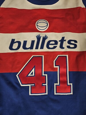 Mitchell Ness M&N Washington Bullets Wes Unseld Authentic