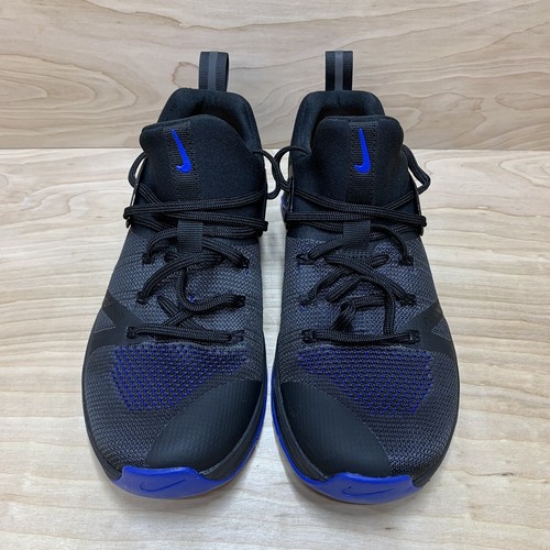 Nike Metcon Flyknit 3 Size 8 Mens Black Blue Cross Training Shoes - Picture 5 of 12