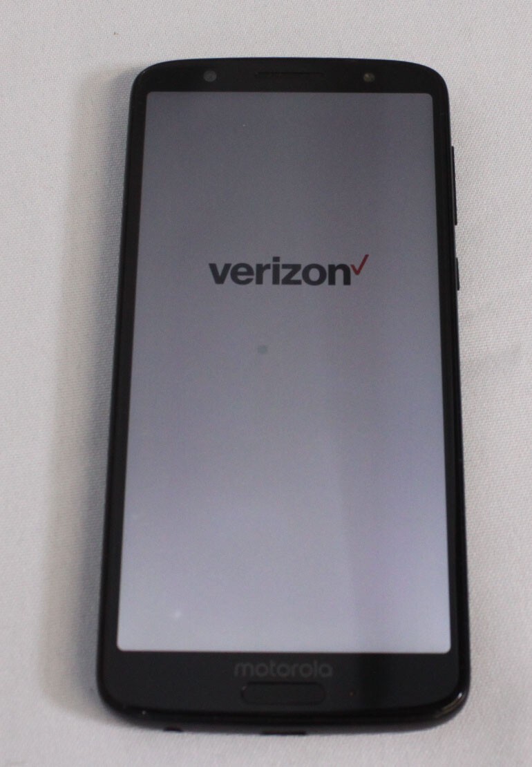 Motorola Moto G6 Android Cell Phone Verizon Works Powers Up