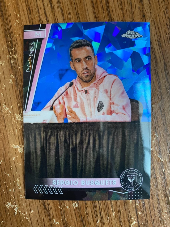 2024 Topps Chrome MLS Sapphire Image Variation SP 9-Card Complete Set w/ Messi - Image 4 of 4