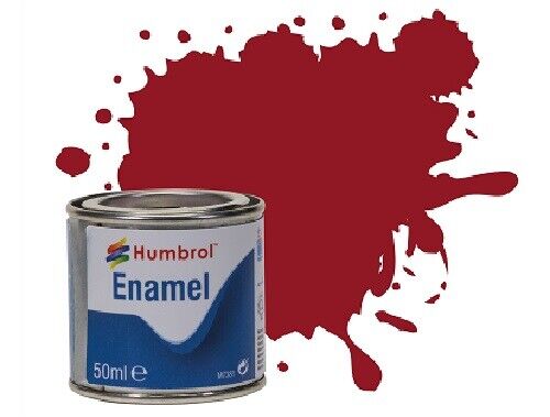 Pintura Modelo Esmalte HUMBROL 50 ml - TODOS LOS COLORES - Brillo Mate Satinado Metálico No. 2 - Imagen 12 de 22