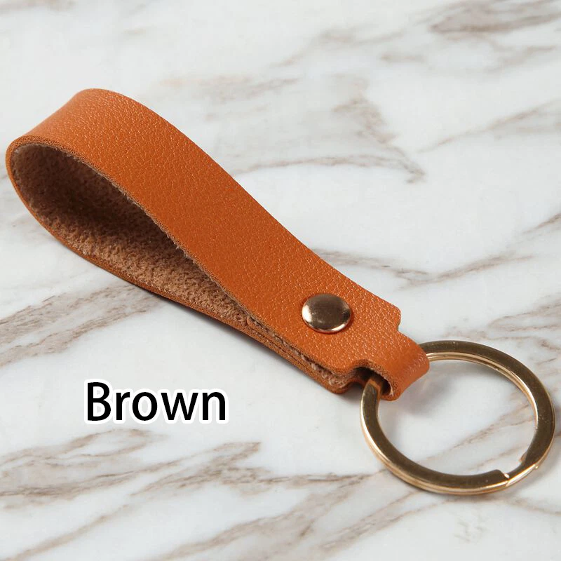 MFFOR Key Chain Leather Keychain Key Ring Clip for Men Women with