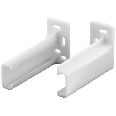 R 7265 Drawer Back Plate, 3/8''x1'', Off-White, 36 Pair