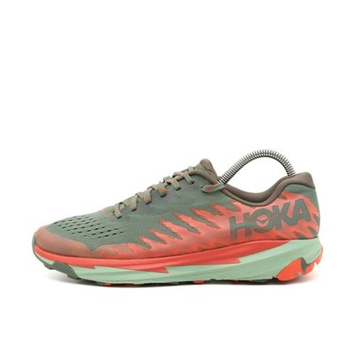 Hoka One Herren Torrent 3 Laufschuh Grü Orange Low-Top Trailrunning-Schuh EU 42