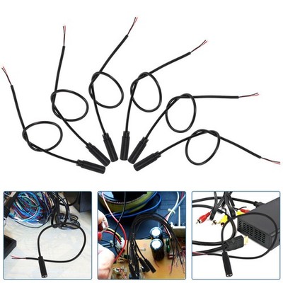  6 Pcs Kopfhörerkabel Verlängerung Ersatz-Audiokabel Audiozubehör