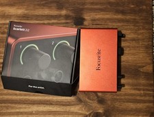 Focusrite Scarlett 2i2 USB Audio Interface Desktop Scarlett 2i2 Studio Recording