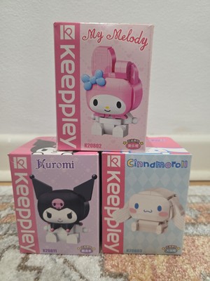 Brand NEW KEEPLEY SANRIO BUILDING BLOCKS X 3 