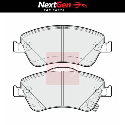 APEC Brake Pad Set, disc brake PAD1641