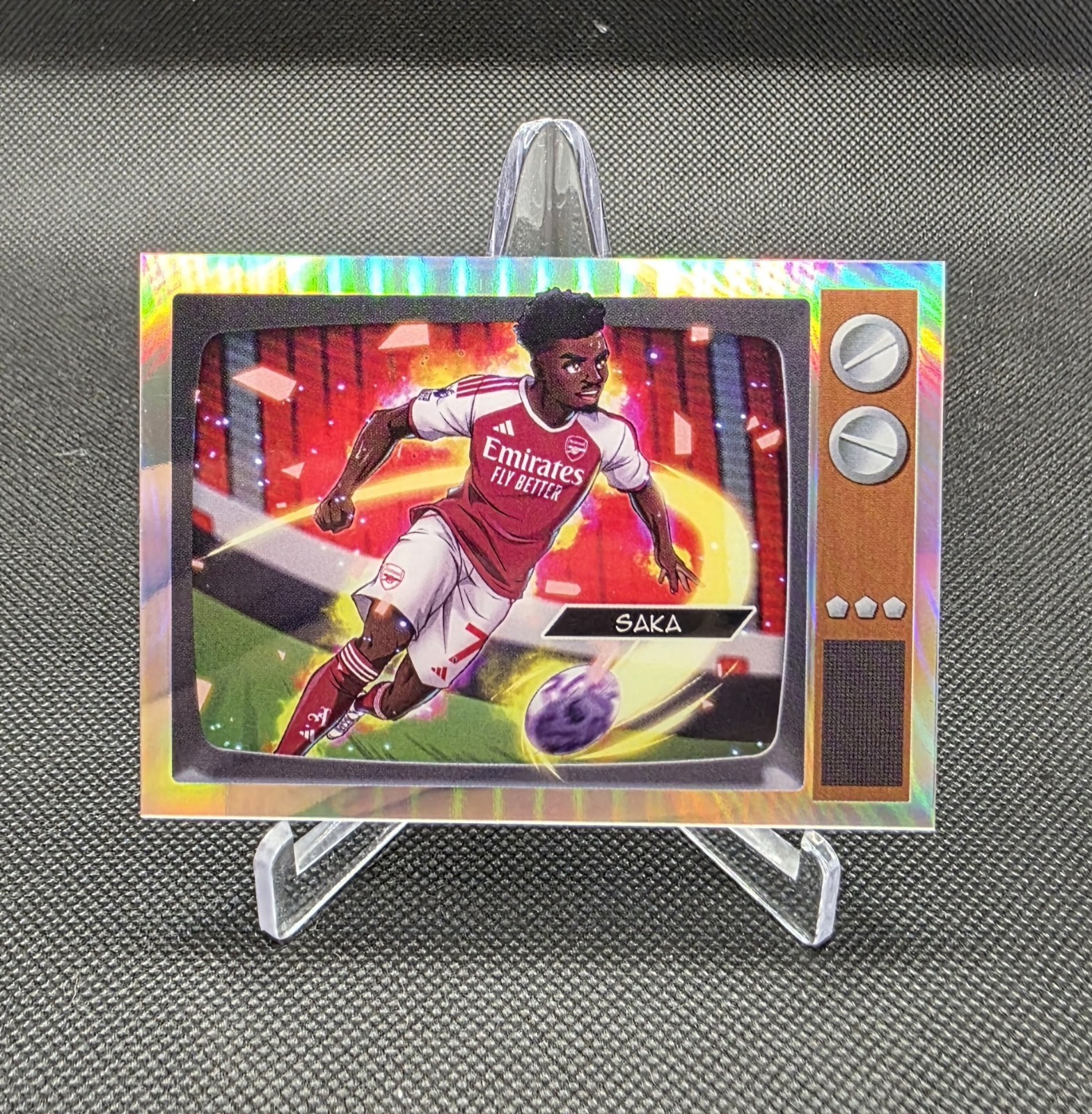 2026 Bukayo Saka Topps Chrome Premier League Anime