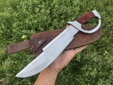 15'' Custom Handmade D2 Steel Bowie - Professional Survival  Bowie Knife.