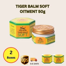 2× Tiger Balm Soft Ointment 50 g | Lavender Scent | Headache & Muscle Relief