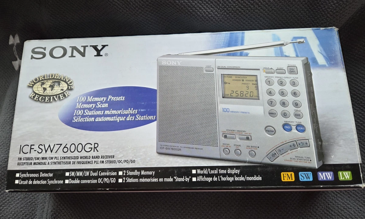Sony Icf 7600gr In Portable Am/Fm Radios for sale | eBay