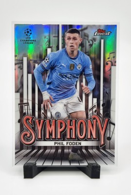 2024-25 Topps Finest UEFA Phil Foden #SY-10 Symphony Manchester City