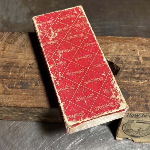 Antike LS Starrett Nr. T240XRL 1" Mikrometerkasten für Zerspanung und Maschinisten - Bild 4 von 12