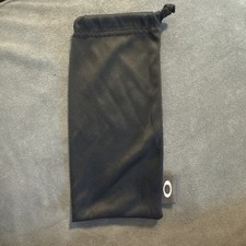 Oakley Black Cloth Pouch Drawstring Sunglasses Dust Cover Protector Bag Empty