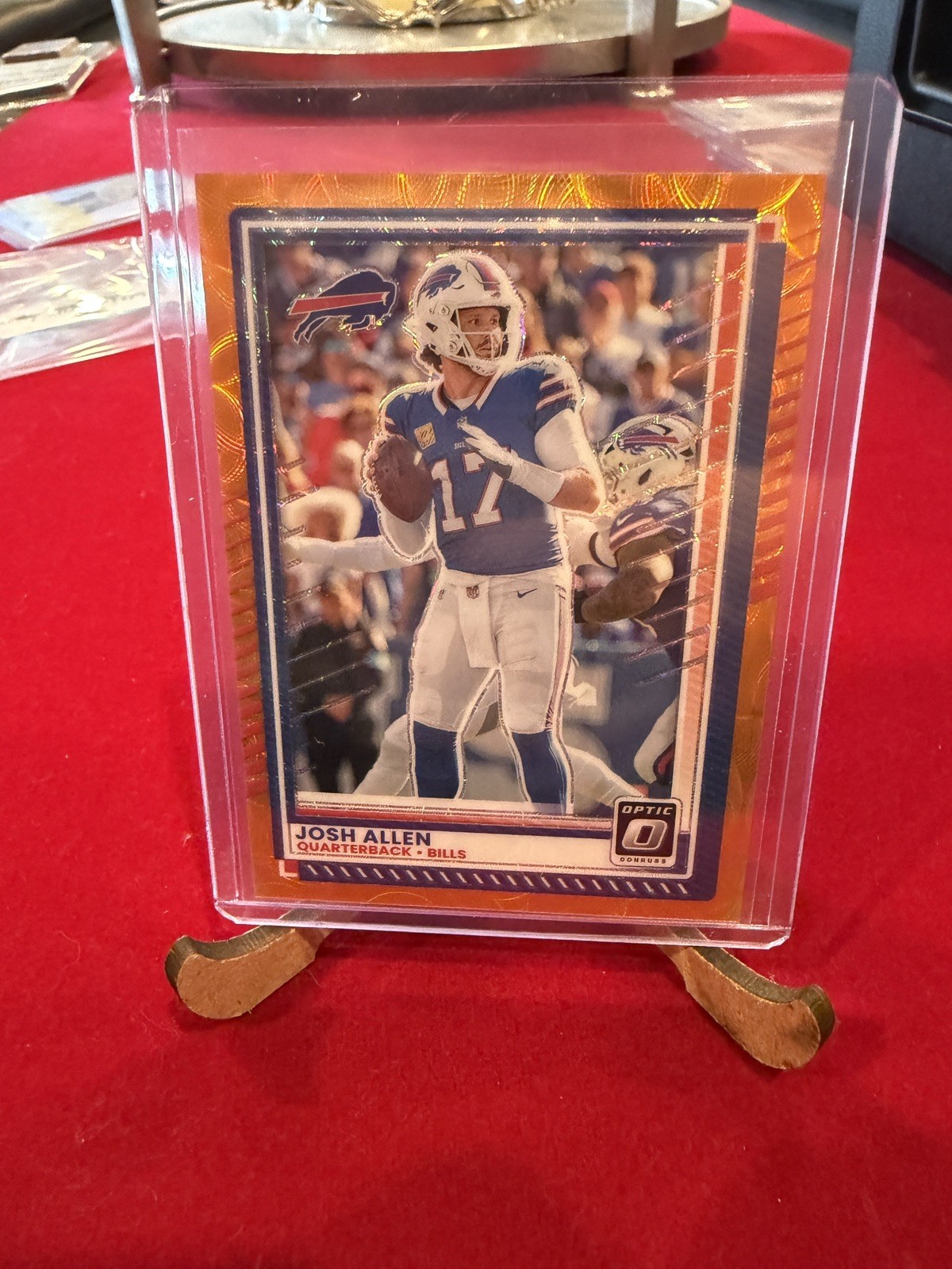 2025 Panini Donruss Optic - Josh Allen #70 Orange Scope /79