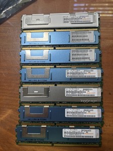 4GB DIMMs lot of 7 511-1152 Oracle Sun DDR2-667 PC2-5300 Reg USED 
