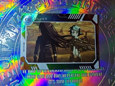 Karte Schwertkunst Online Göttin Kirito Yui Silica Alice Suguha Sexy Holo