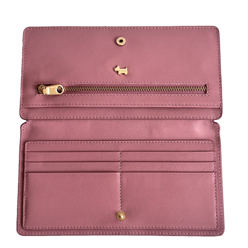 Radley große faltbare Geldbörse Coin Street Magnolienrosa Leder in Geschenkbox - neu - Bild 4 von 7