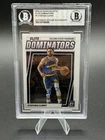 Stephen Curry Optic Elite Dominators Sticker Auto Beckett Authentic