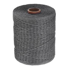 328 Yards Raffia Ribbon, 2mm Raffia Paper String for Wrapping, Grey