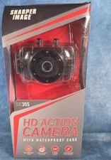 Sharper Image HD Action Camera SVC355 with Waterproof Case 5 MP 720P - NEW