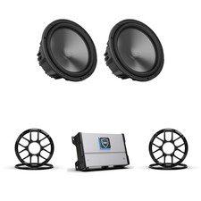 Wet Sounds HTM-1 - HTM Series Full-Range Class-D 1200 Watt at 1-Ohm Mono Ampl...