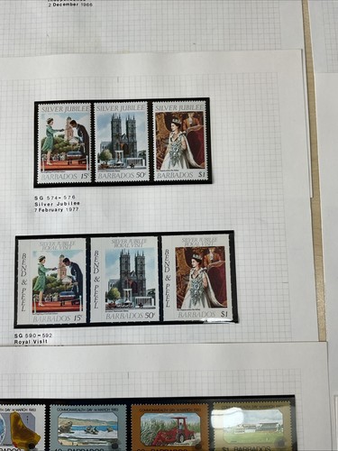 Cricket On Stamps Mint MNH On 30 Leaves L524 - Bild 10 von 20