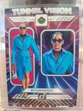 2025 Donruss WNBA - Tunnel Vision Skylar Diggins  #7 ERROR CARD Miscut Top/Bot