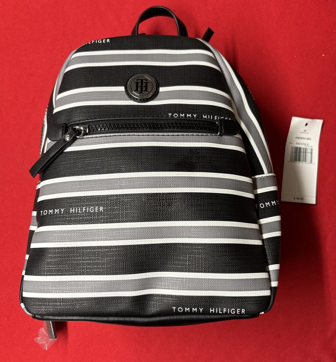 Tommy Hilfiger Backpack Striped Bags & Handbags for Women  display picture 1