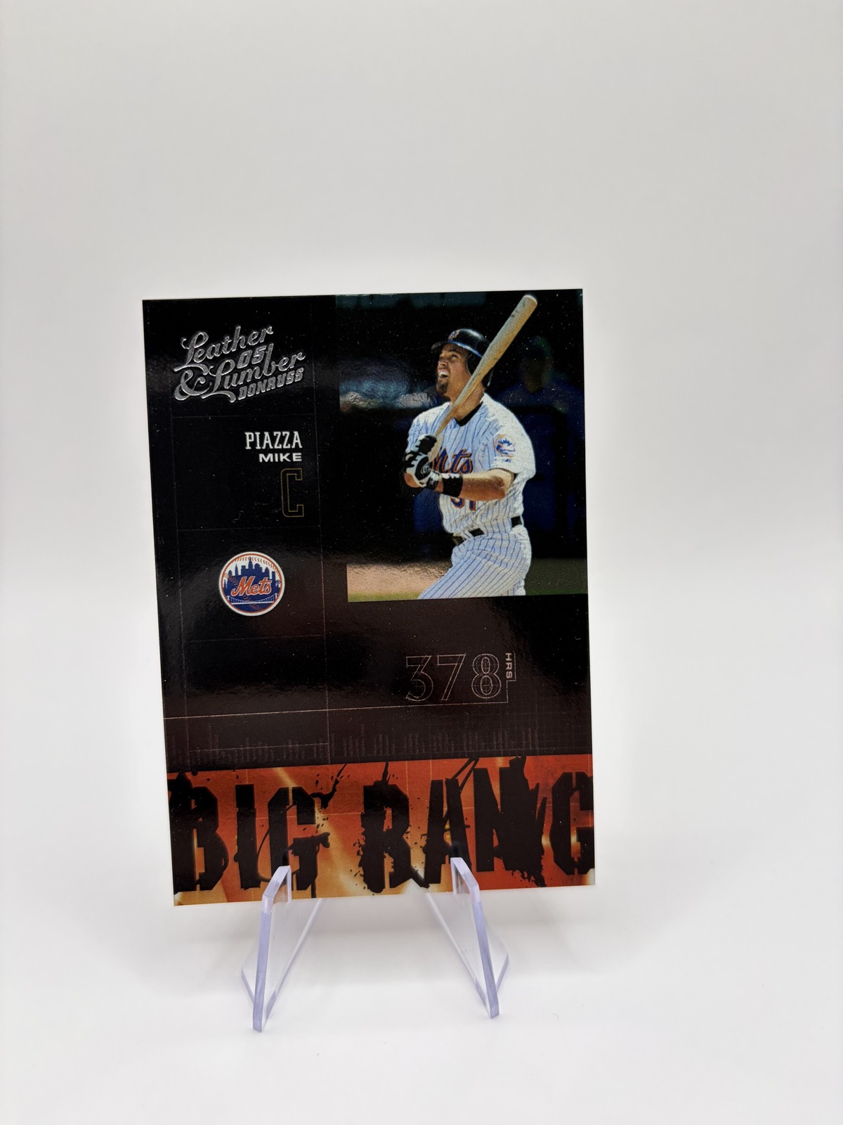 2005 Donruss Leather & Lumber - Big Bang Mike Piazza #BB-21 /2000