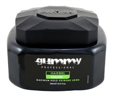 Gummy Hair Gel Maximum Hold Extreme Look Keratin 16.9 Ounce