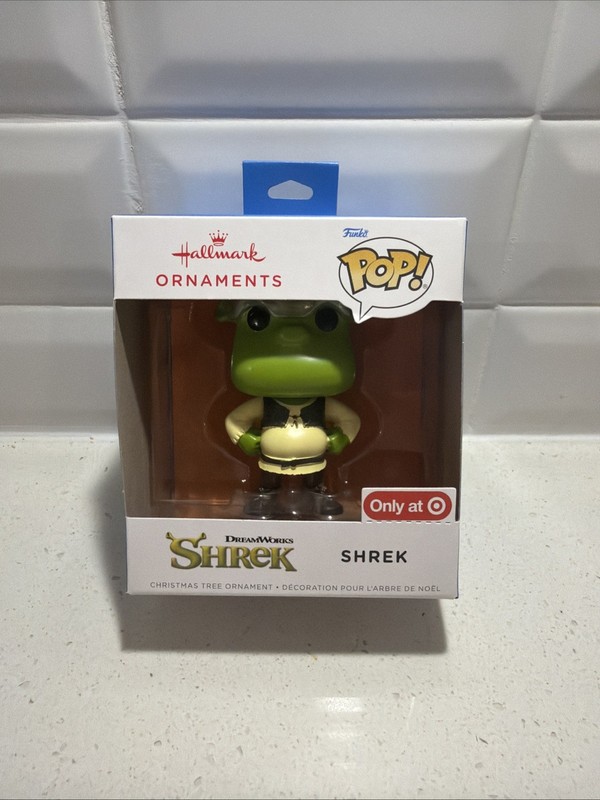 Hallmark Funko Pop Shrek Christmas Ornament New